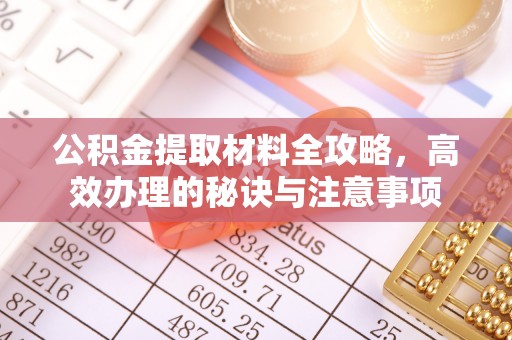普安公积金提取材料全攻略，高效办理的秘诀与注意事项