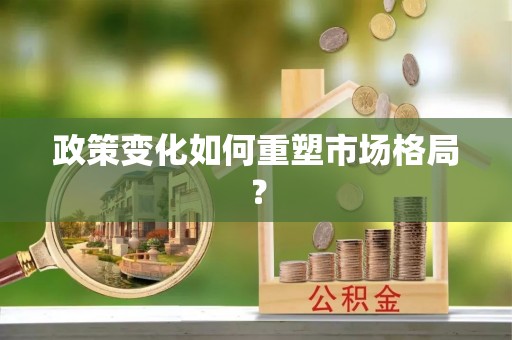 普安政策变化如何重塑市场格局？