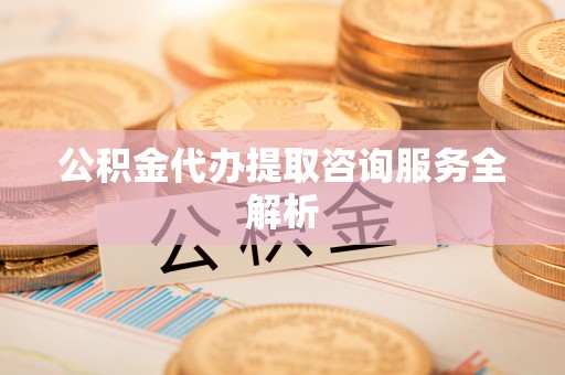 普安公积金代办提取咨询服务全解析