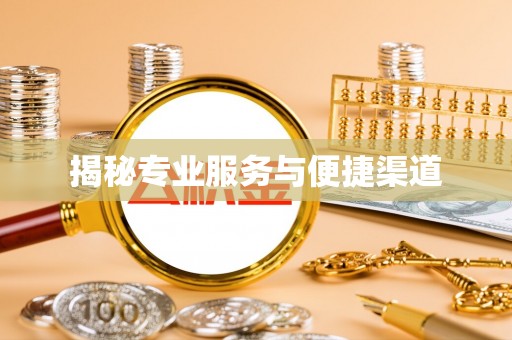 普安揭秘专业服务与便捷渠道