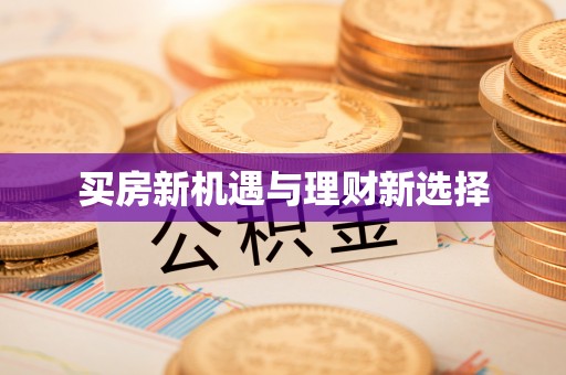 普安买房新机遇与理财新选择